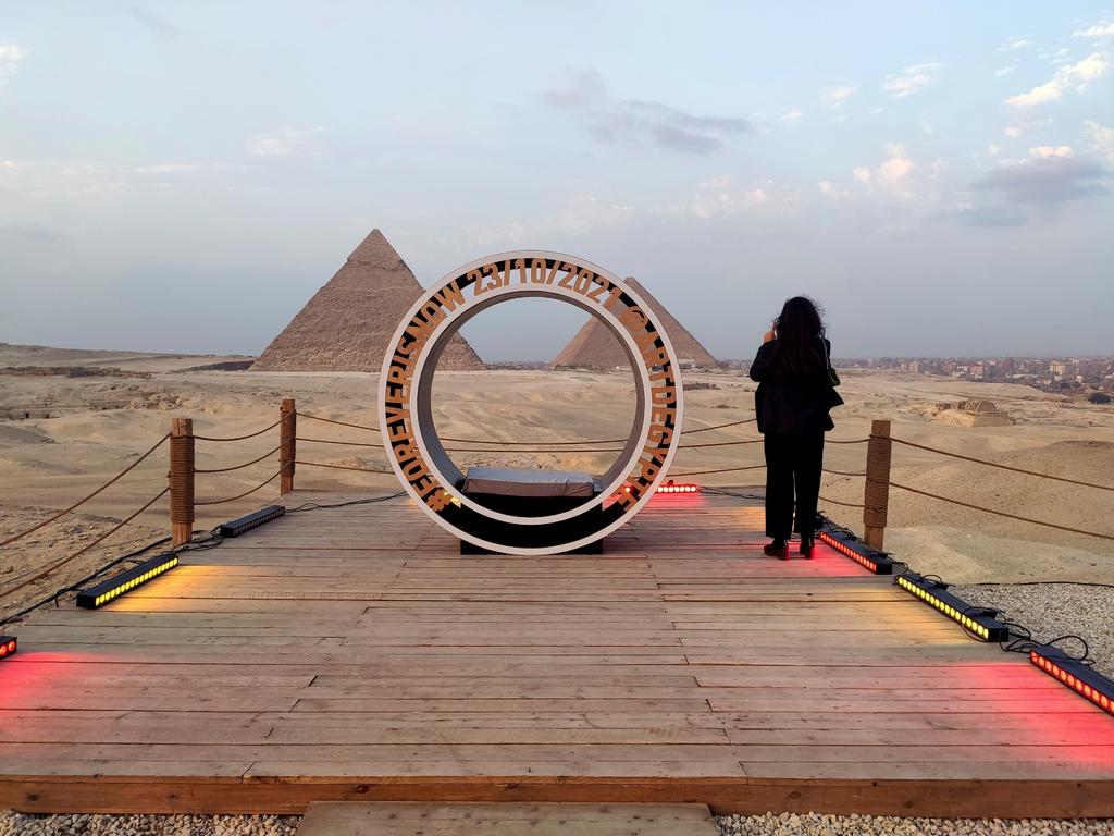 Egipto lanzará exposición de arte contemporáneo en pirámides