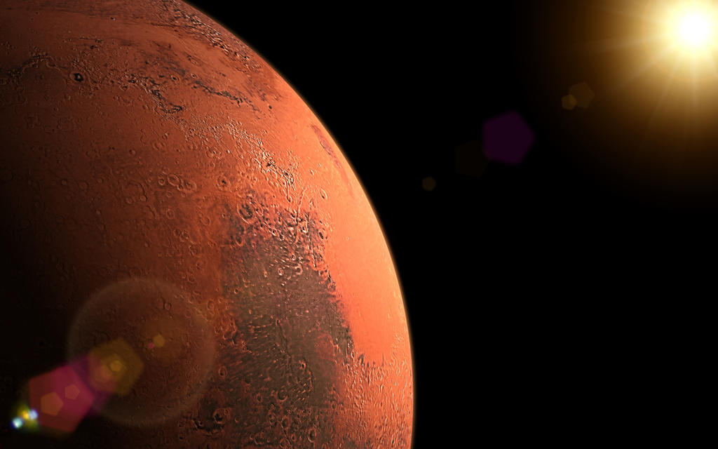 Adelanta meteorito posible presencia agua en Marte a 4,400 millones de años