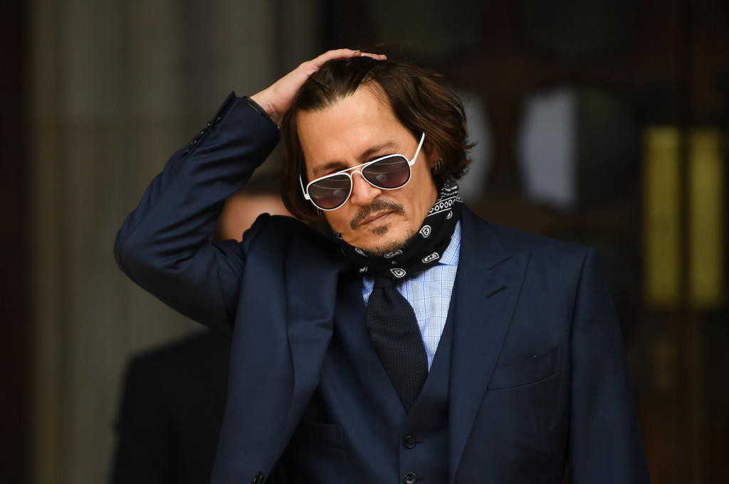 Johnny Depp pierde contra diario que lo llamó 'maltratador de esposas'