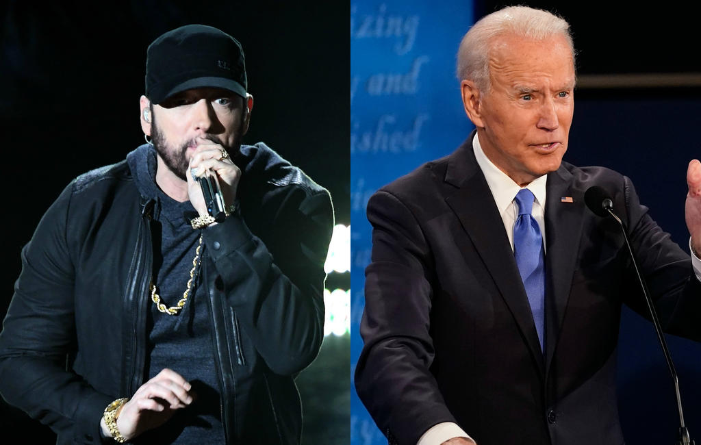 Eminem autoriza uso de su tema Lose Yourself a Joe Biden en campaña