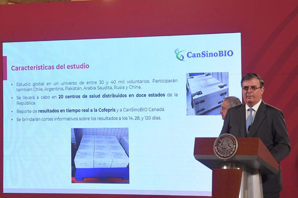 Llegan a México primeras dosis de vacuna contra COVID-19 para fase 3