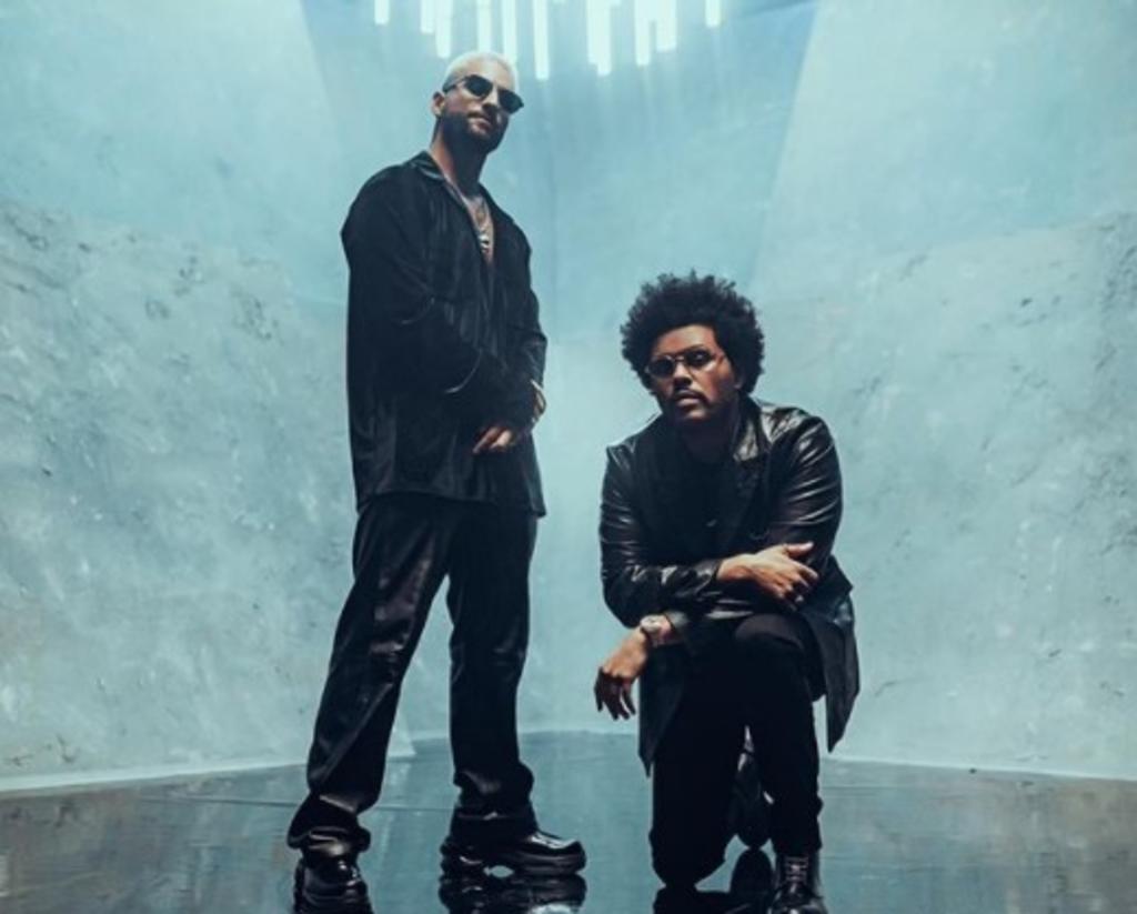 Maluma y The Weeknd dan pistas de nueva colaboración