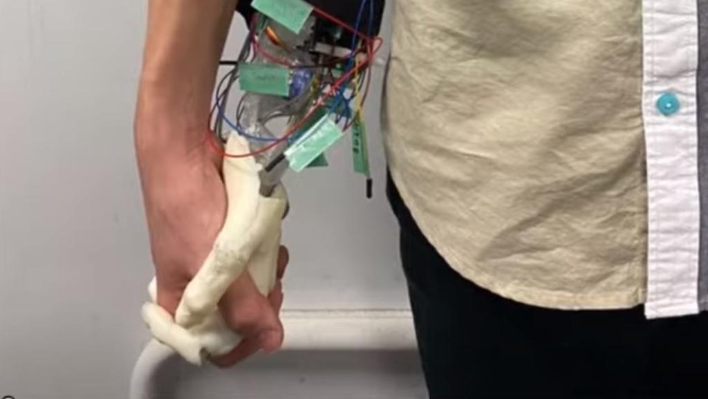 Crean un brazo robot para ‘salir a pasear de la mano’