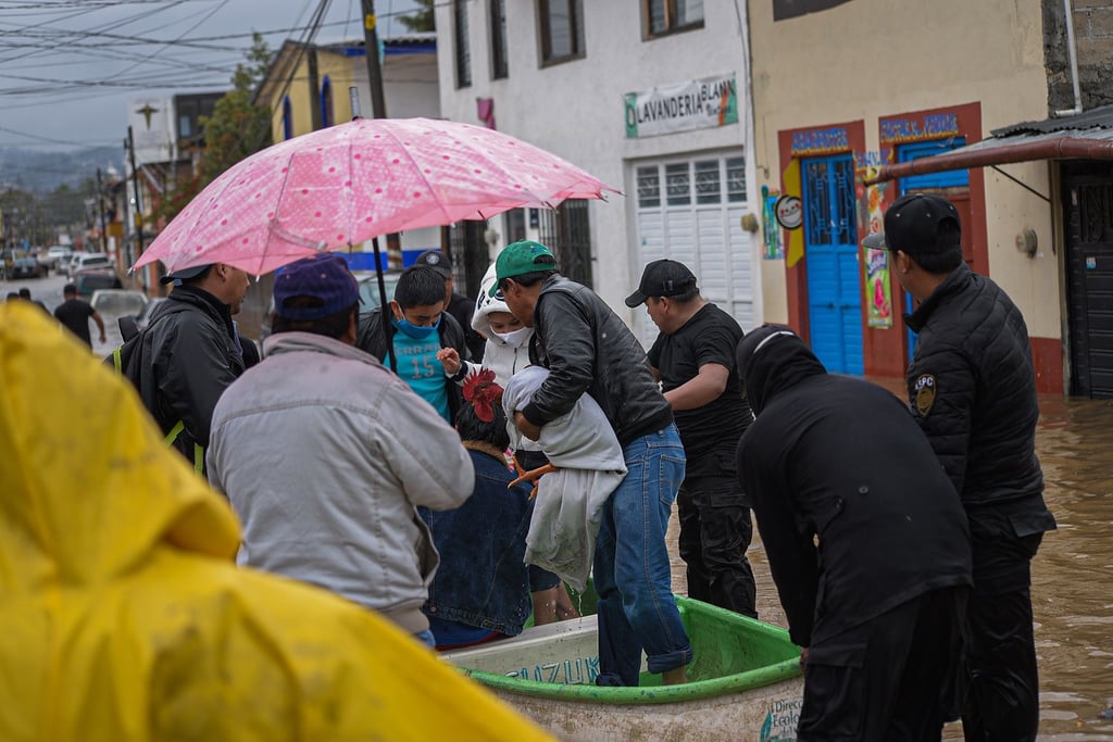 Cinco desaparecidos por lluvias en Chiapas