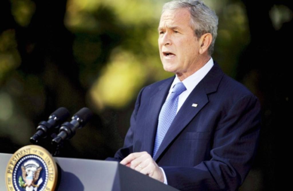 George W. Bush felicita a Joe Biden y Kamala Harris