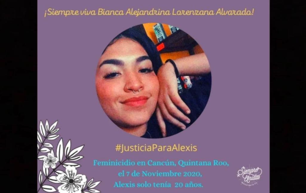 Preparan colectivos en Cancún protestas por feminicidio de Bianca