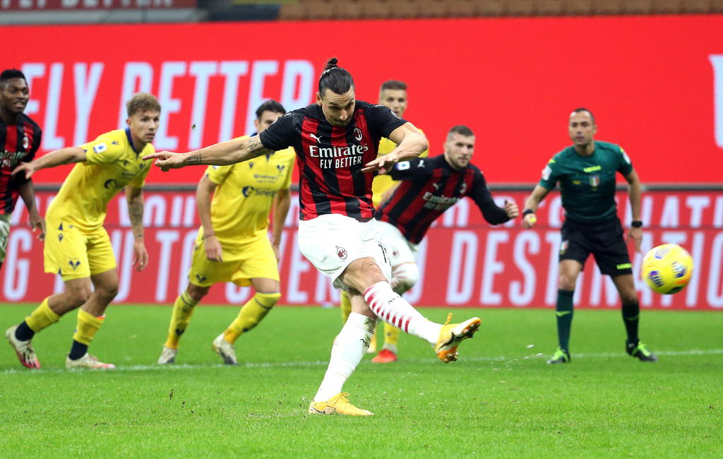 Zlatan salva un punto para el Milan en San Siro
