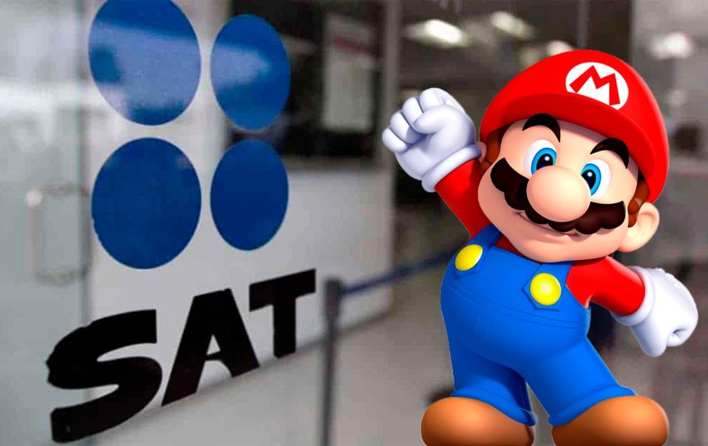 'Mario Bros le pagará impuestos al SAT'