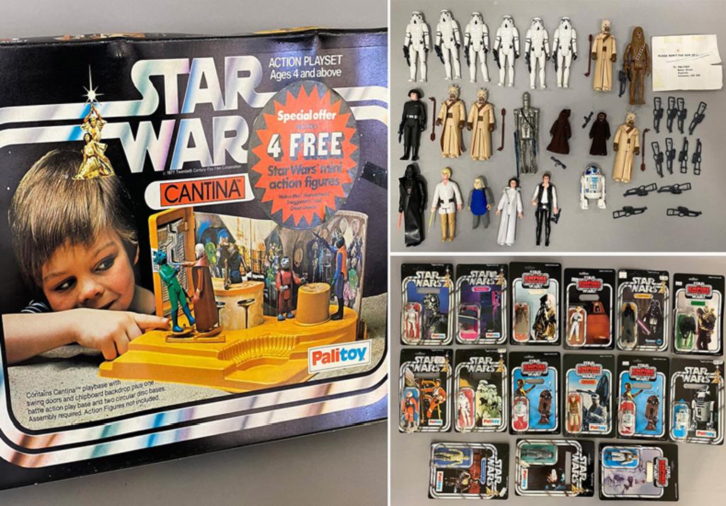 Heredan de su vecino una colección de Star Wars que vale millones