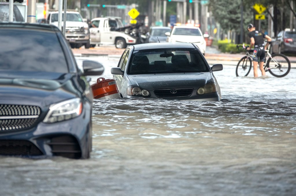 Urbes del sur de Florida superan el total anual de lluvias, por 'Eta'