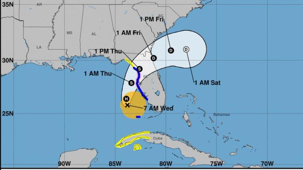'Eta' se convierte en huracán; se acerca a la costa oeste de Florida
