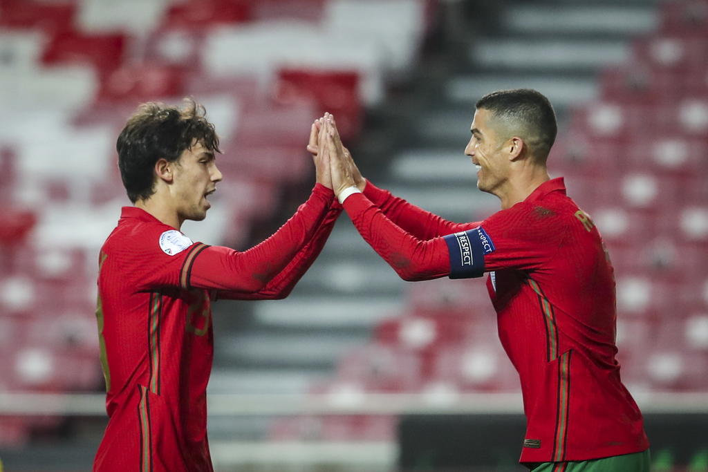 Cristiano y Joao Félix cierran el festín de goles de Portugal a Andorra