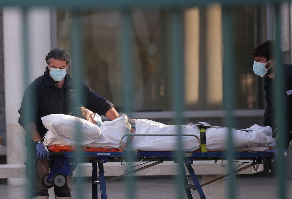 Rompe Grecia todos sus récord de contagios, fallecidos e intubados por COVID-19