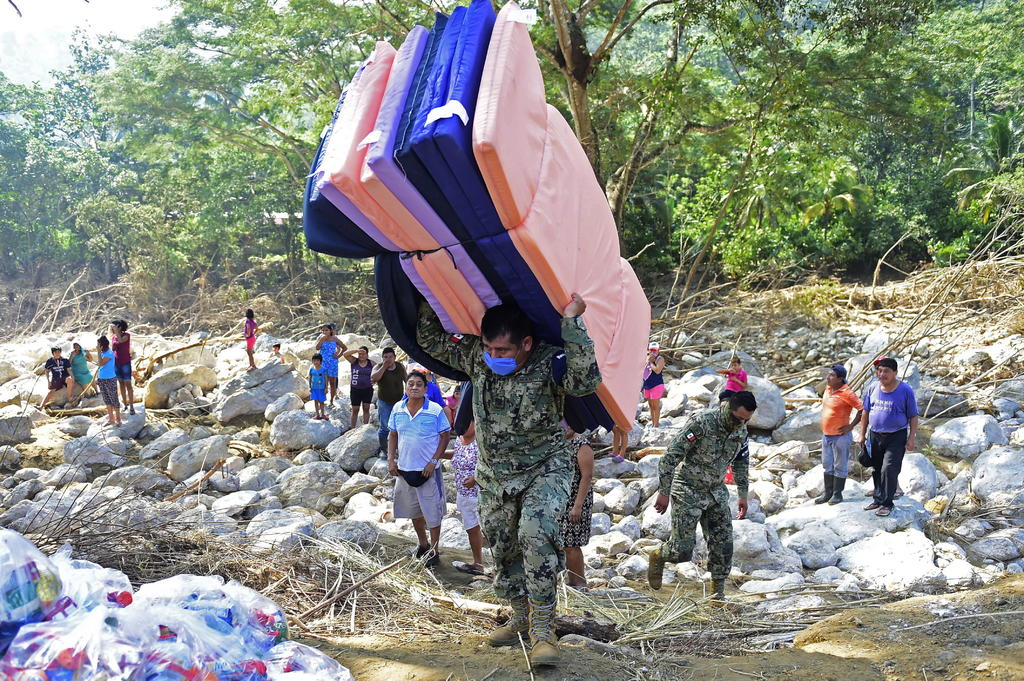 Reportan más de 238 mil damnificados en el sureste mexicano tras inundaciones