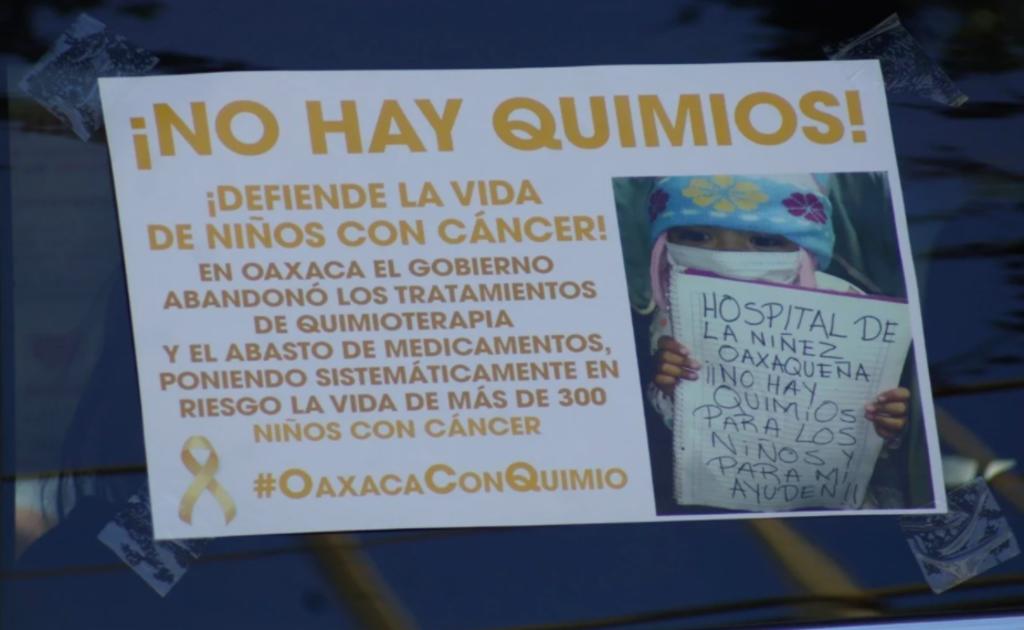 Oaxaca comprará medicamentos para niños con cáncer