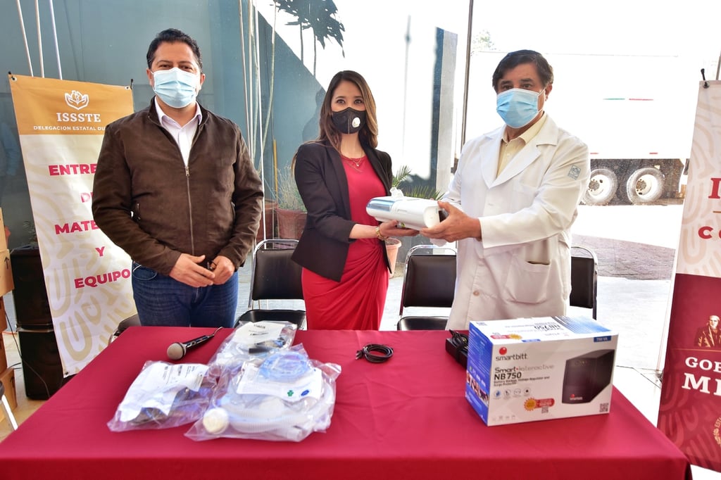 Recibe Sector Salud de Durango más respiradores