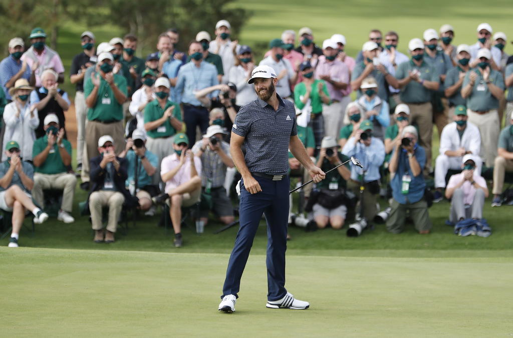 Golfista Dustin Johnson se corona campeón del Masters; Ancer finaliza en el 13