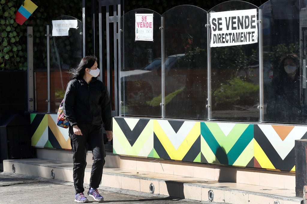 Economía de Colombia se desploma un 9%