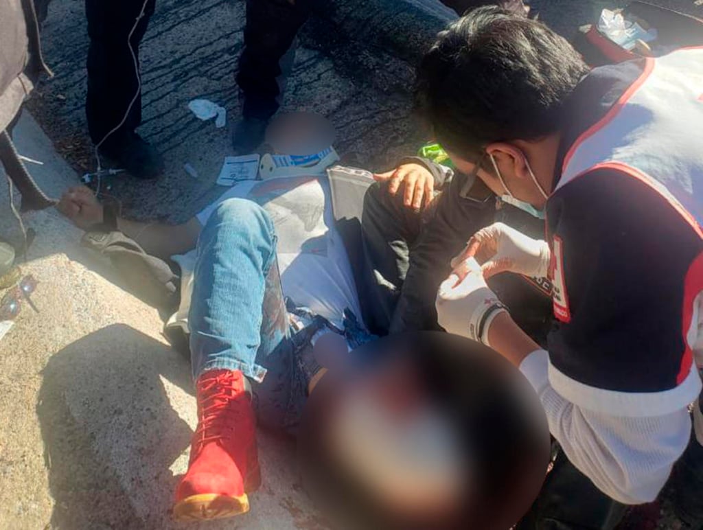 Motociclista pierde una pierna en accidente en la Durango-Mazatlán