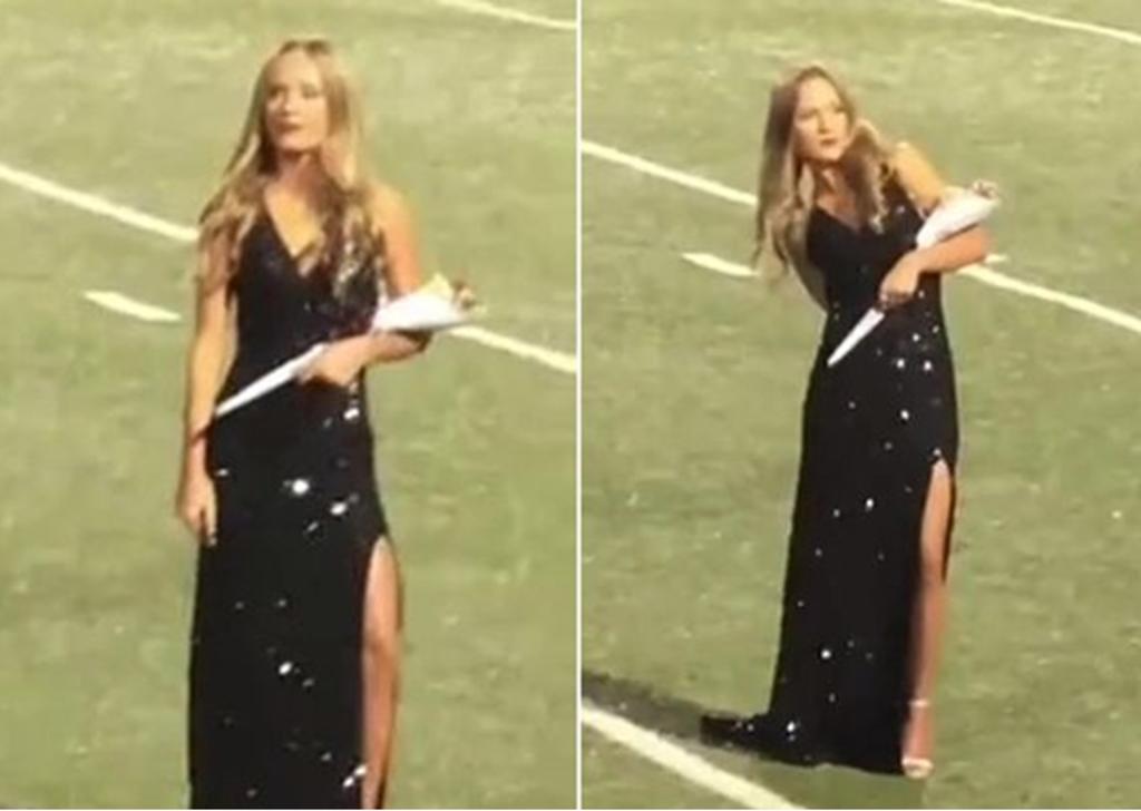 Cámara capta ‘incómodo momento’ durante graduación