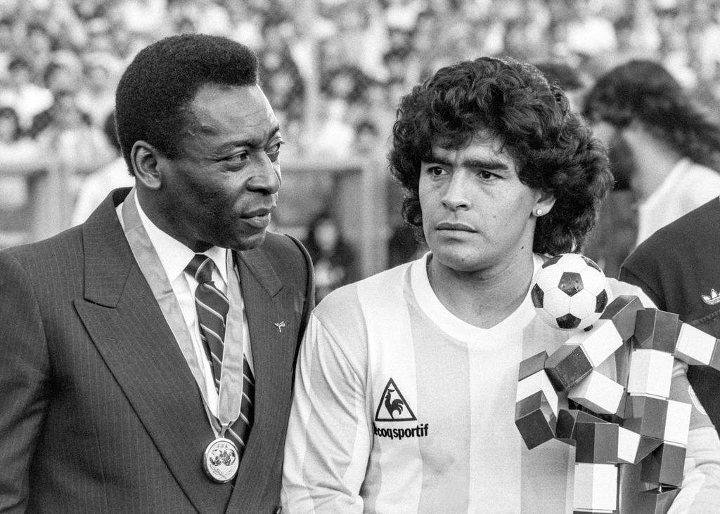 Diego Maradona y Pelé, la rivalidad por el título a mejor jugador
