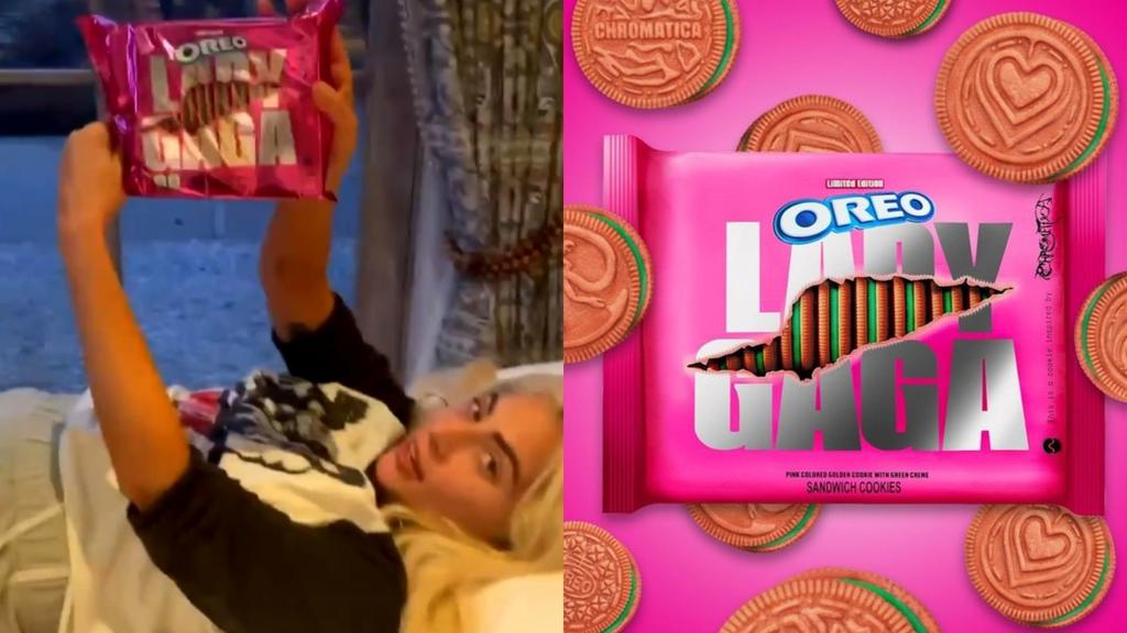Lady Gaga lanza galletas Oreo con temática de Chromatica
