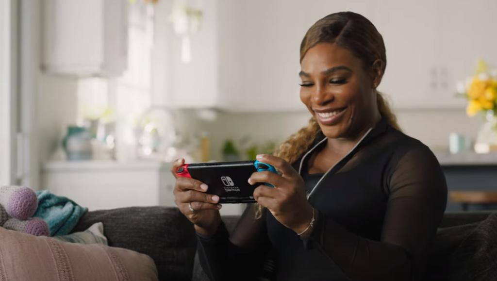 Serena Williams es la protagonista de nuevo promocional de Nintendo Switch