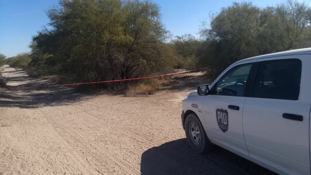 Localizan cadáver de hombre en Tlahualilo