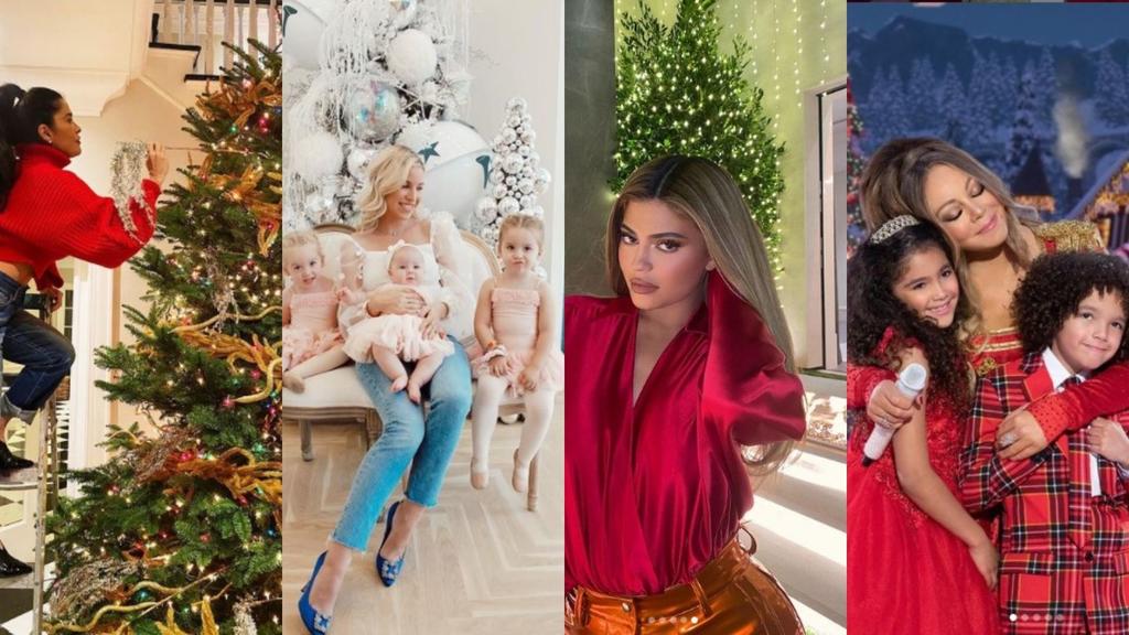 Las decoraciones navideñas de los famosos este 2020