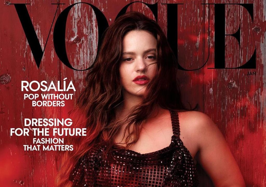 Rosalía cubre portada de Vogue y habla sobre su nuevo álbum