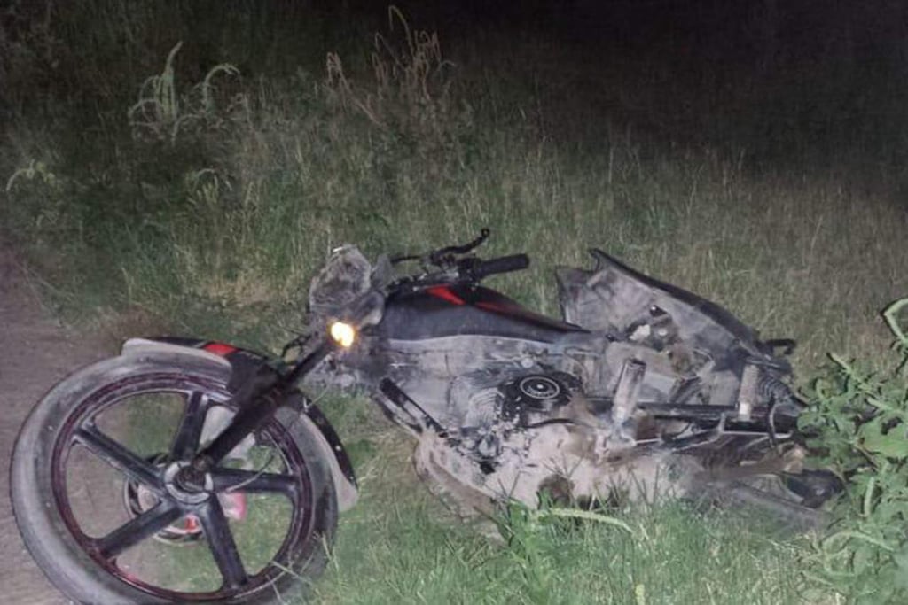 Dos accidentes en moto dejan un muerto y un lesionado