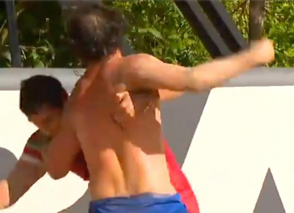 Así fue la pelea a golpes entre Keno Martell y Pato Araujo