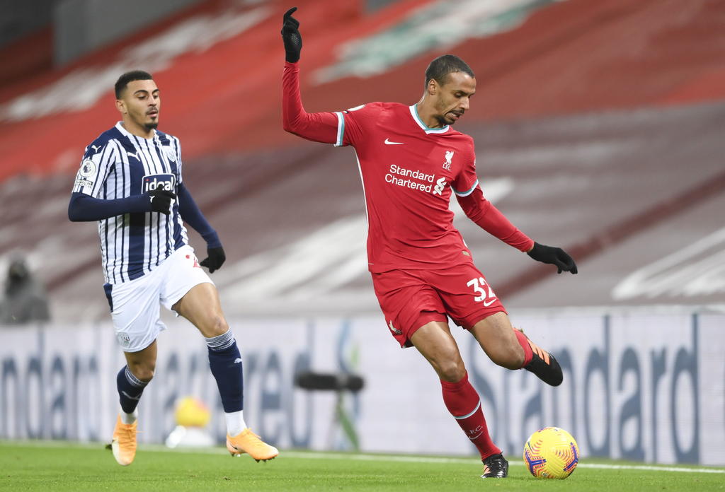 Joel Matip, fuera 3 semanas del Liverpool por lesión