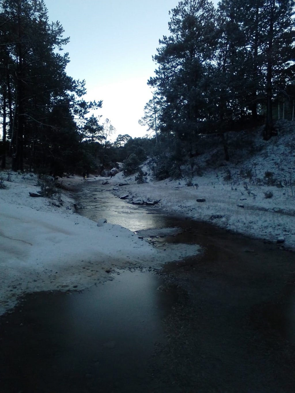 Entre hielo y nieve, Durango despide el 2020