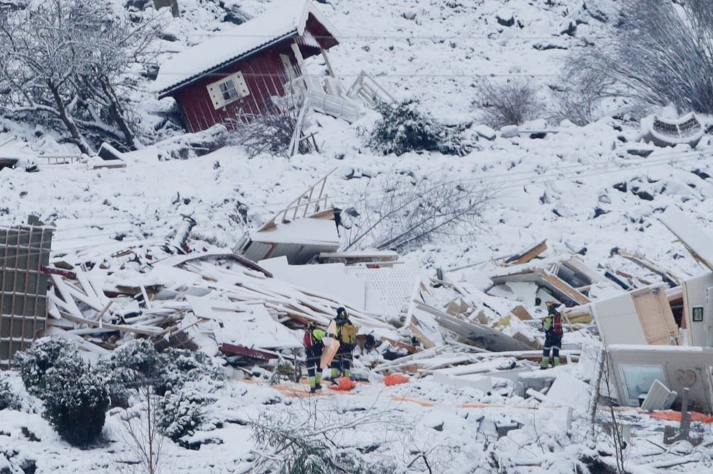 En Noruega, sigue  búsqueda de desaparecidos