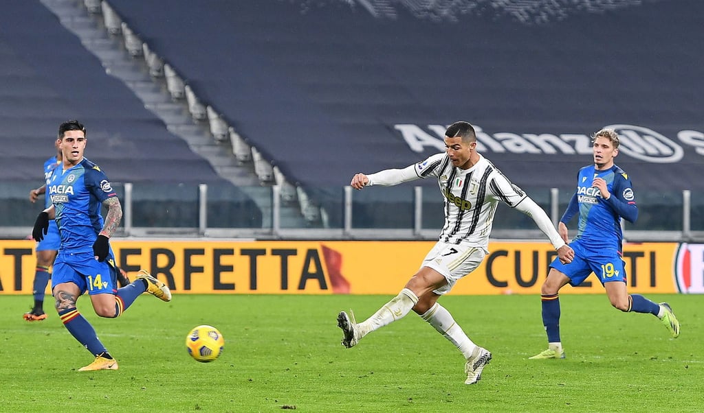 Cristiano castiga al Udinese y anota su gol 758