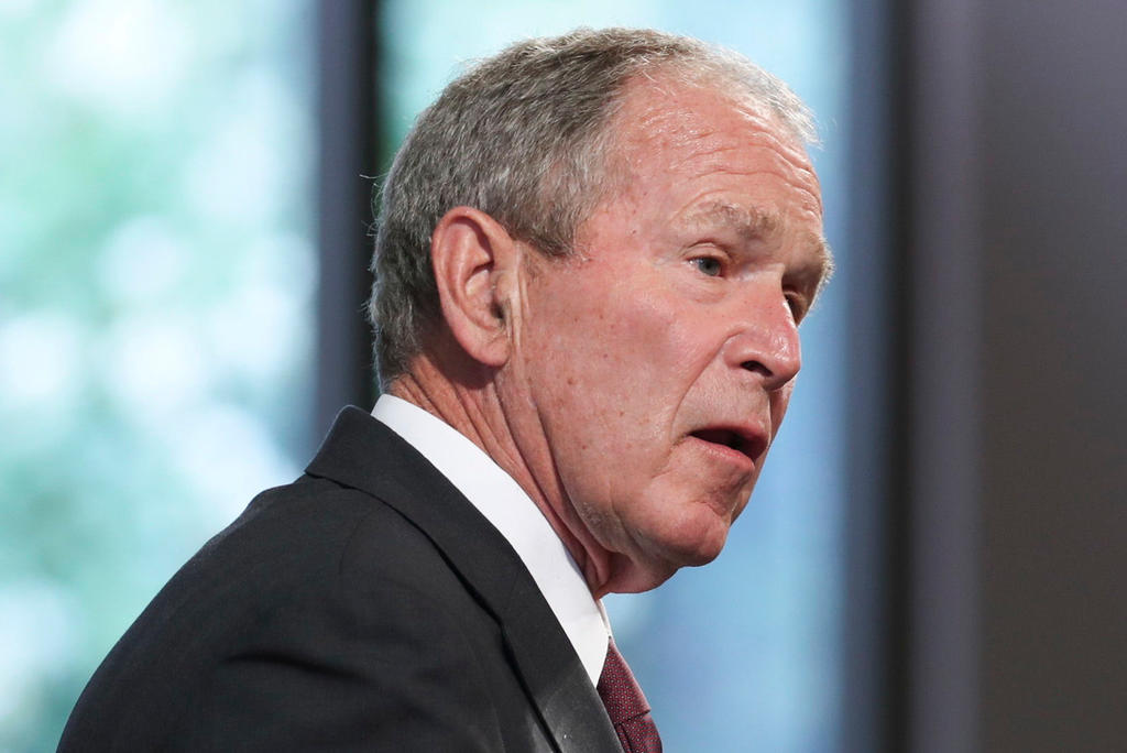 George W. Bush califica como 'repugnante' la manifestación en el Capitolio