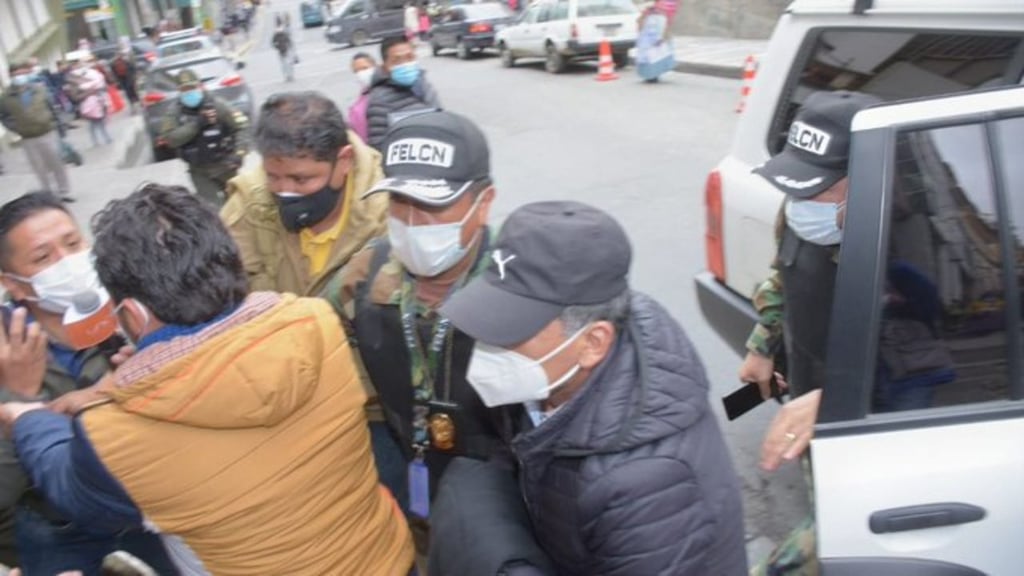 Justicia boliviana envía a prisión a exjefe antidrogas