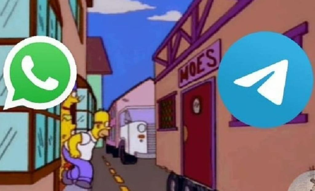 Dicen 'adiós' a WhatsApp y migran a Telegram; lo celebran con memes