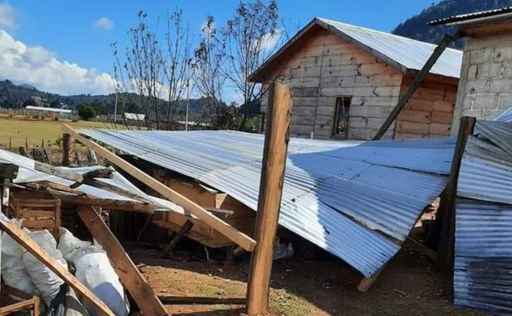 Destruyen casas de evangélicos en Chiapas