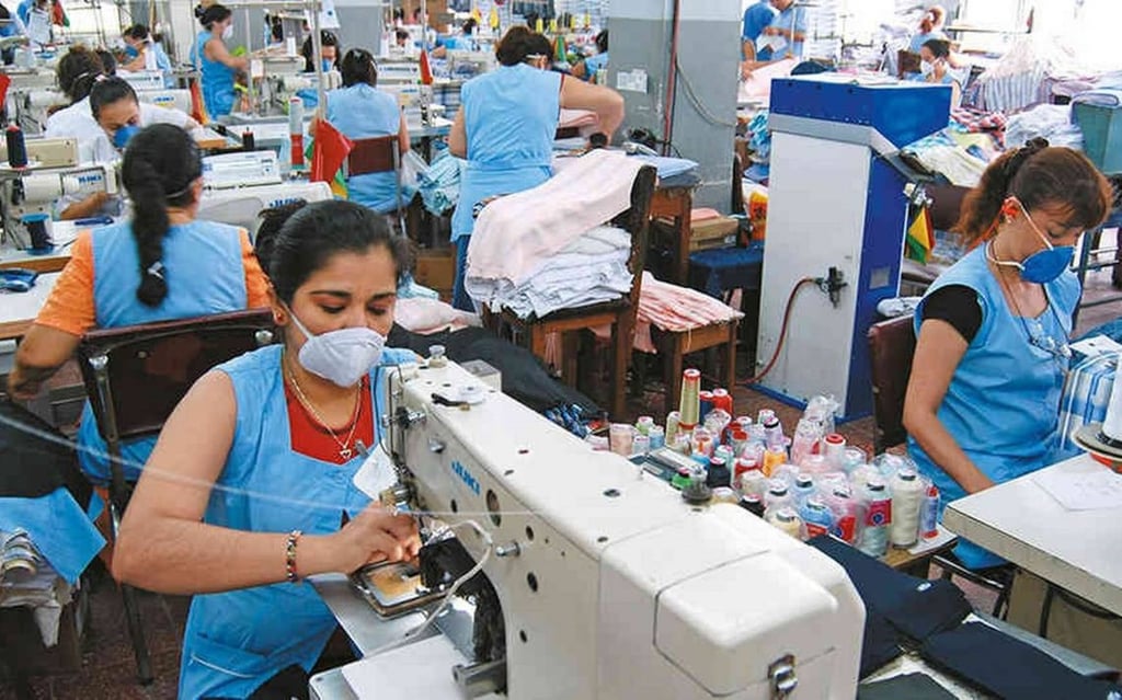 Industria textil,  la más afectada