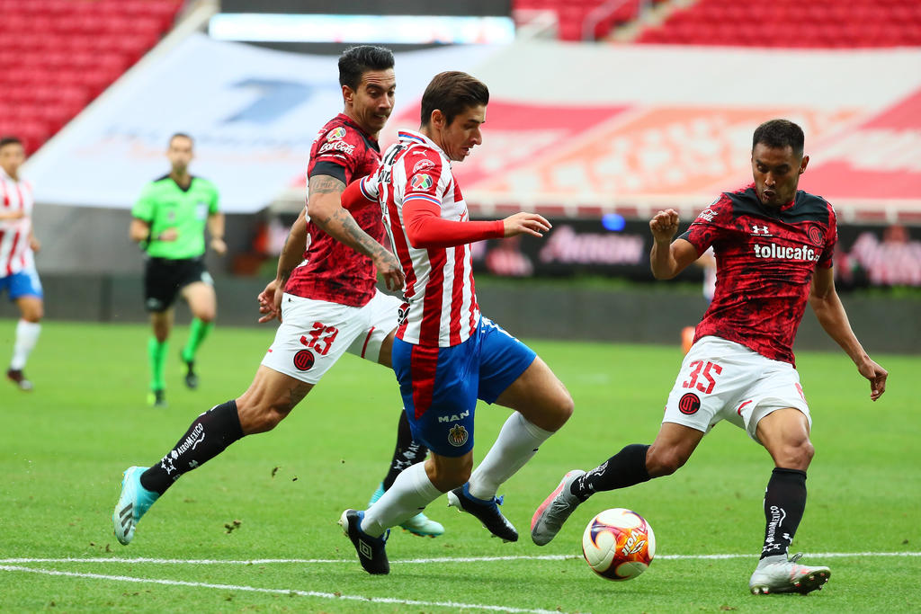 Chivas empata contra Toluca en la Jornada 2 del Guardianes 2021