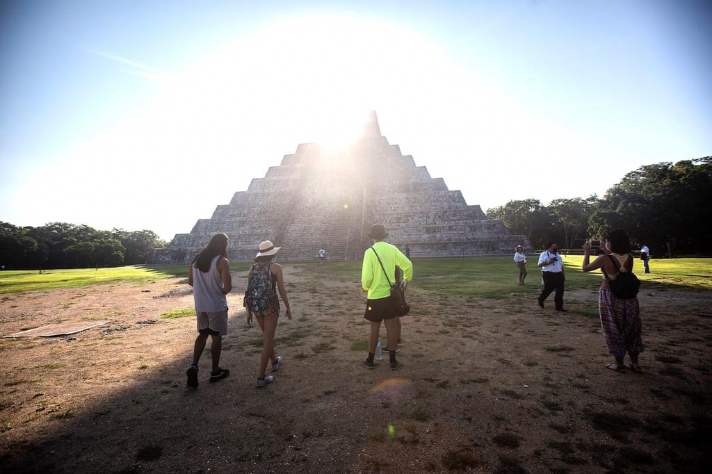 Aumentan visitas a Chichén Itzá
