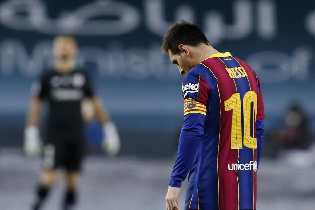 Messi vive su primera expulsión en el Barcelona