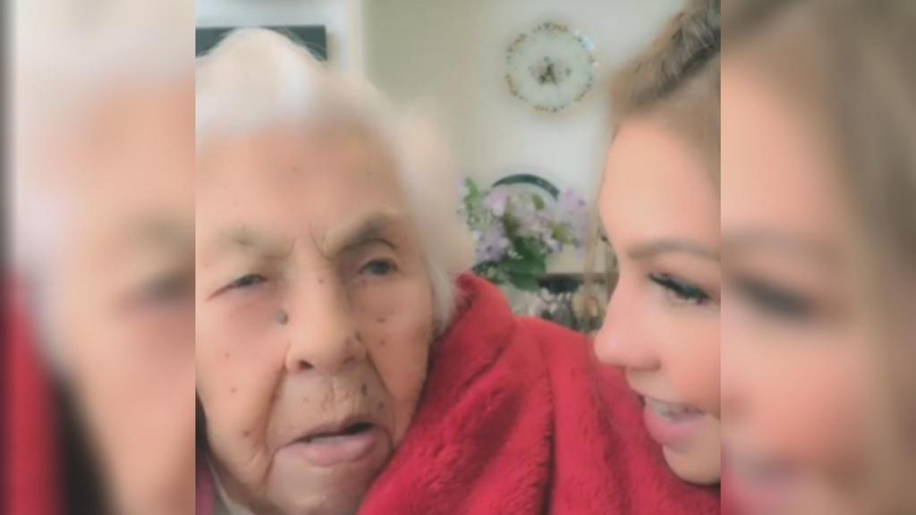 'Mi abuela está en condiciones totalmente inaceptables', afirma Thalía