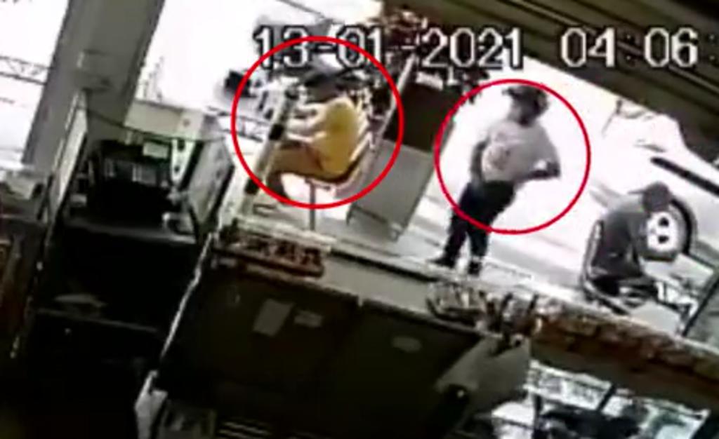 Difunden video de hombre siendo acribillado en una panadería en Colombia