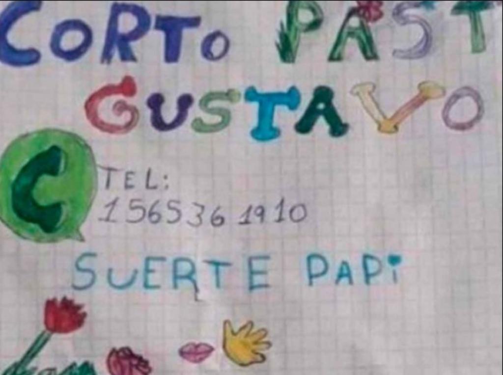 'Suerte papi'; niña diseña el CV de su papá para que encuentre trabajo