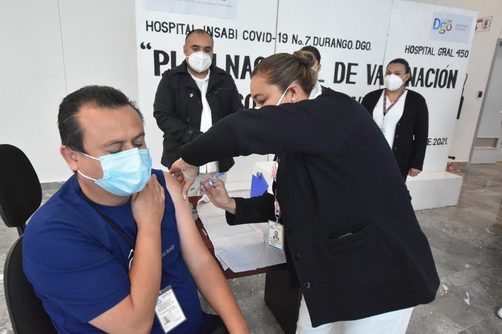 Finaliza hoy segunda jornada de vacunación anti Covid en Durango