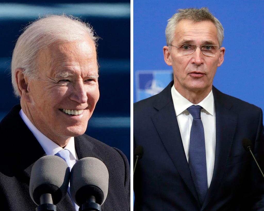 El secretario de la OTAN 'acuerda trabajar de forma estrecha' con Joe Biden