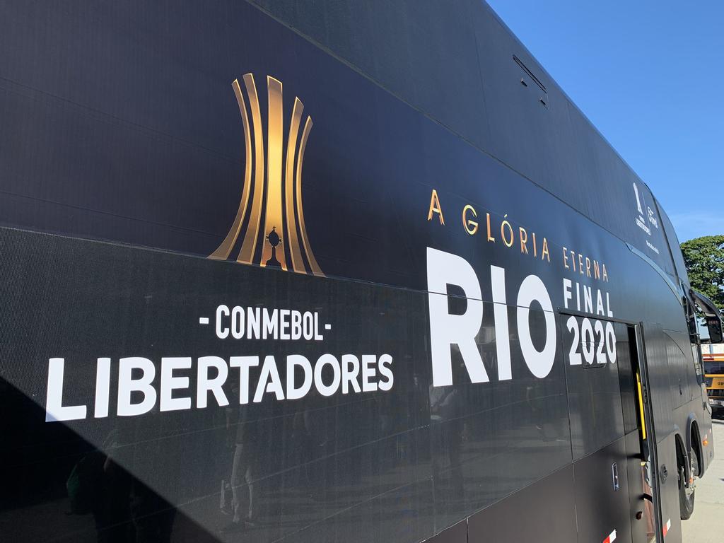 Palmeiras llega a Río de Janeiro para la final de Copa Libertadores